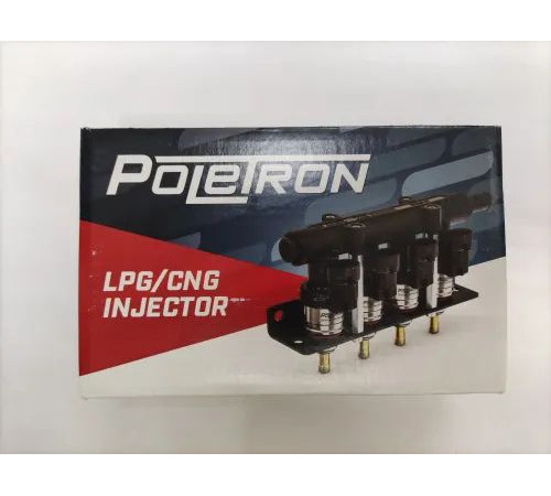Форсунки ГБО Poletron 120 Nl Тип F-1.8 (1,9 Ом) 3 цилиндра (ПОЛЬША ОРИГИНАЛ)