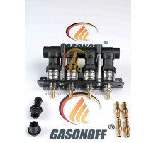 Форсунки ГБО Poletron 130 Nl Тип F-1.8 MAX (1,9 Ом) 4 цилиндра (ПОЛЬША ОРИГИНАЛ)