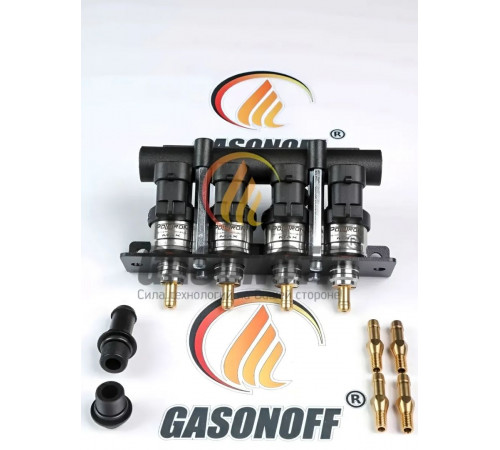 Форсунки ГБО Poletron 130 Nl Тип F-1.8 MAX (1,9 Ом) 4 цилиндра (ПОЛЬША ОРИГИНАЛ)