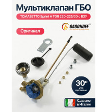 Мультиклапан ГБО TOMASETTO AT00 315/30 SPRINT (с ВЗУ) (Италия ОРИГИНАЛ)